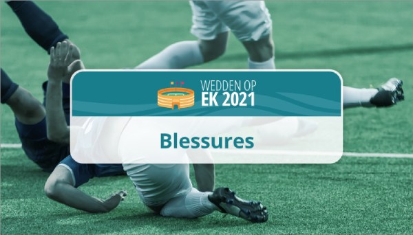 geblesseerden EK 2021