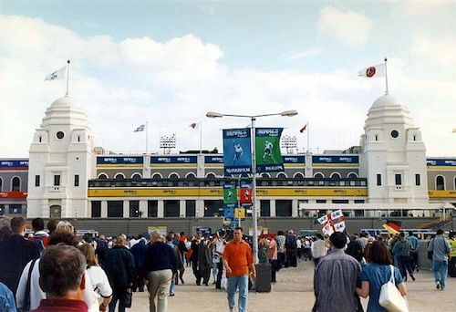 het voormalige Wembley stadion