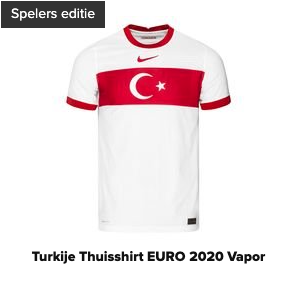 voetbalshirt turkije euro2020