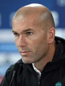 De WK legende Zinedine Zidane