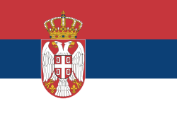 Vlag Servië