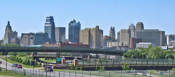 Skyline van Kansas City (Bron: Wikipedia, Charvex, publiek domein)